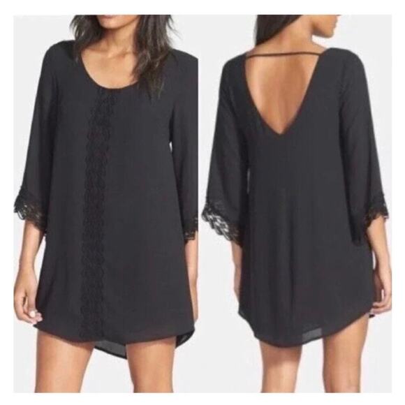 ASTR The Label Open Back Mini Shift Dress Size XS - Picture 1 of 9
